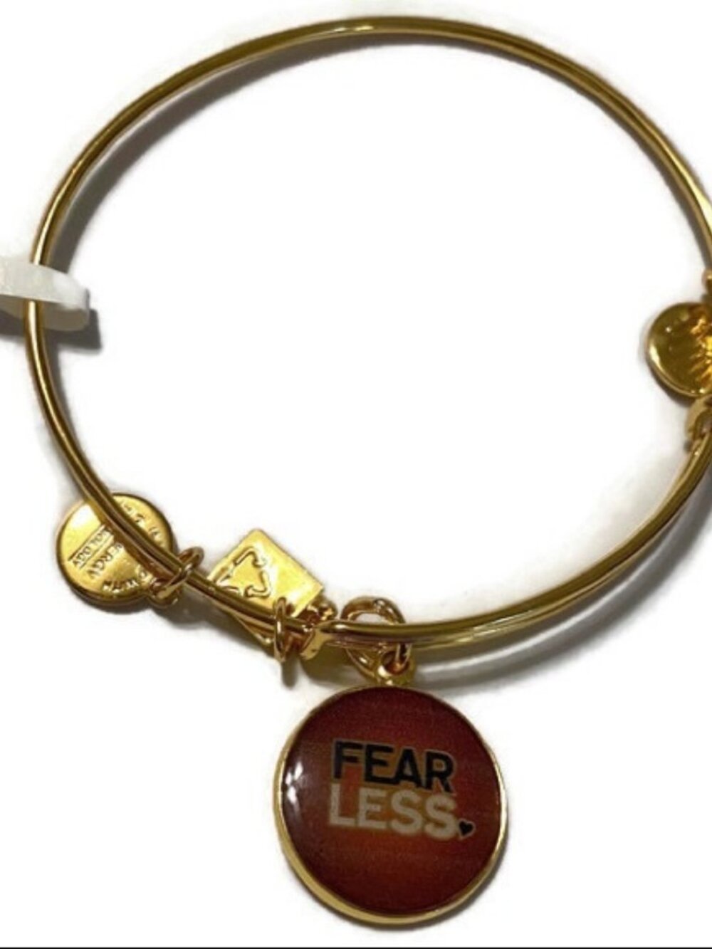 NWT Alex and Ani Fearless Life is Good Bangle 756 - Picture 5 of 7